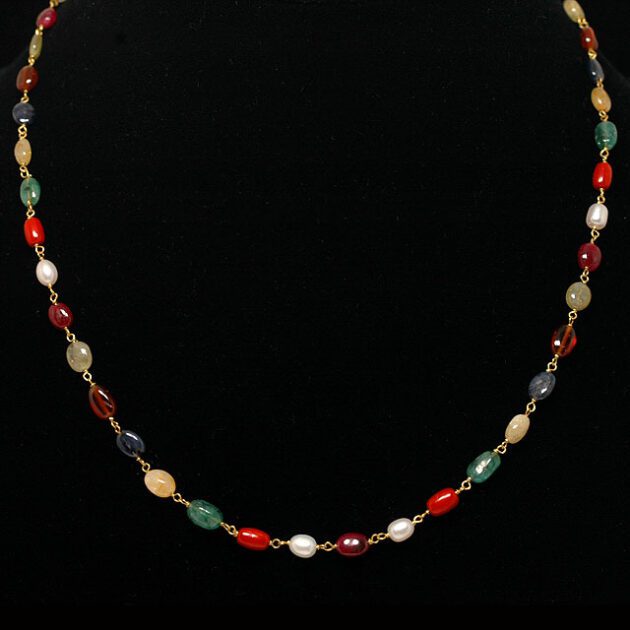 Navarathna necklace