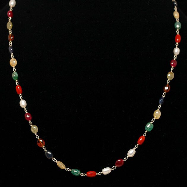 Navarathna necklace