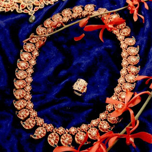 19th C. Mangamala (Mango Motif) Necklace