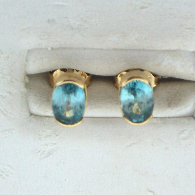 Aquamarine earrings