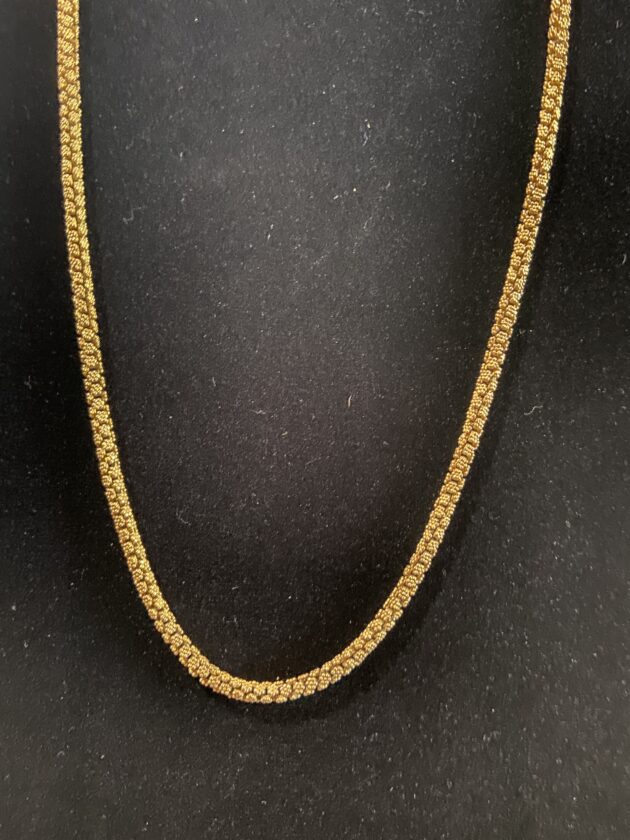 Hand made 22K Gold chain