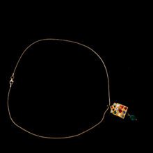 Two-Sided Navaratna Enameled Pendant Two-Sided Navaratna Enameled Pendant