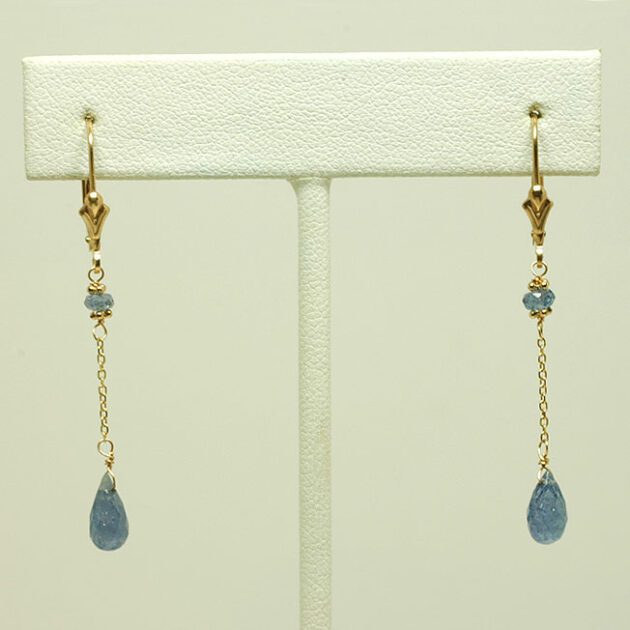 Tanzanite earrings