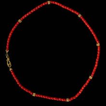 Red Mediterranean Coral Necklace