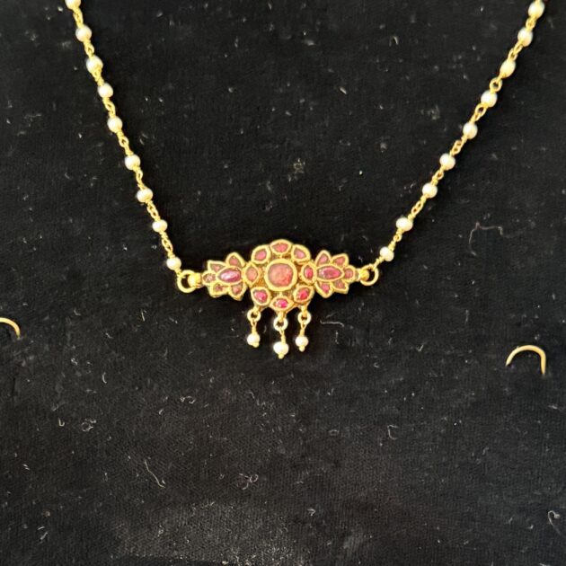 Kunden Ruby set Pendant necklace
